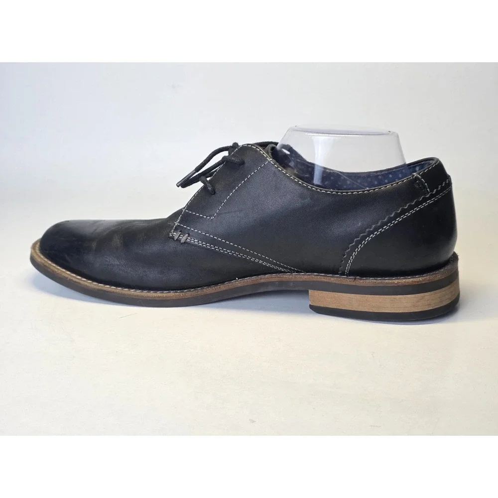Penguin by‎ Munsingwear Men's Dress Shoes Size 10.5 Black Leather Oxford Classic